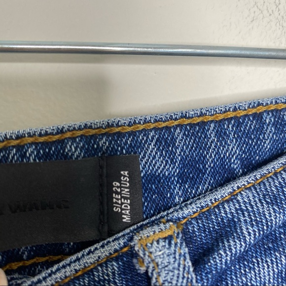 Denim X Alexander Wang Jean Style Wang 001 Crop Size 29 - Picture 7 of 12